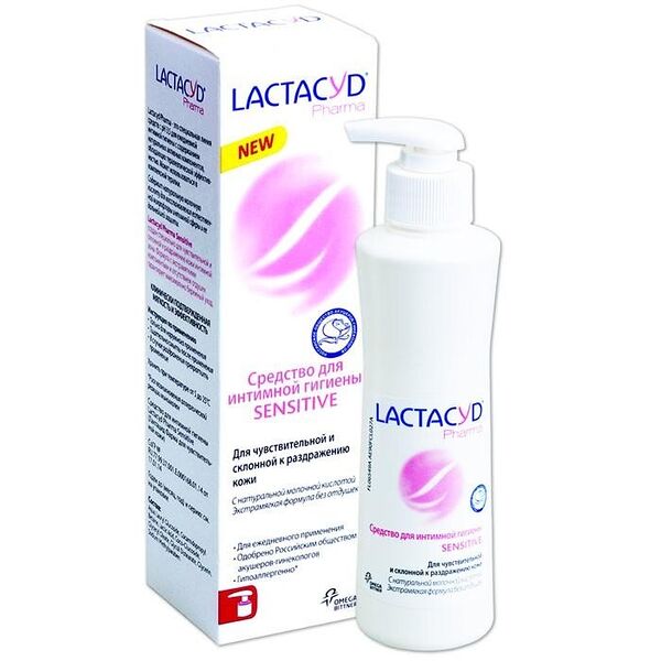 Средство для интимной гигиены Lactacyd Pharma Sensetive 250 мл