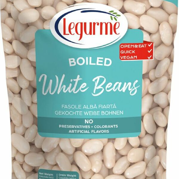 Фасоль Legurme белая отварная, 400г