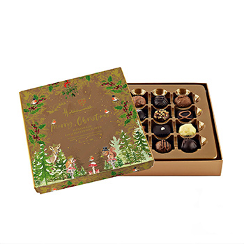 

Шоколадные конфеты Holdsworth Chocolates Merry Christmas Large Gift Box 200 г, Великобритания