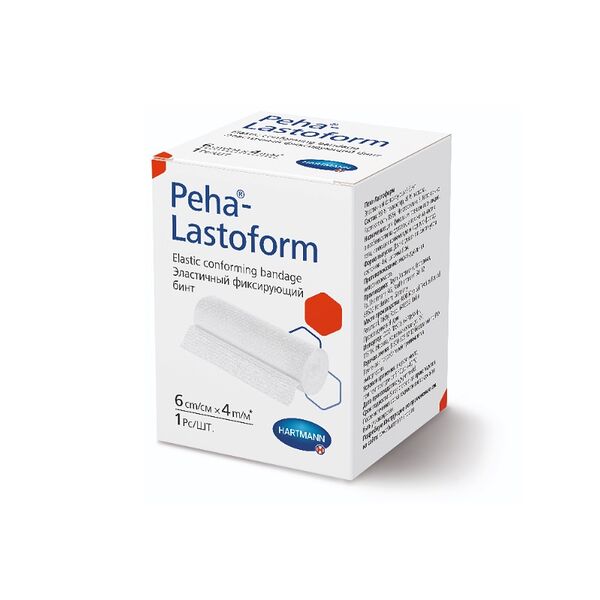 Бинт эластичный фиксирующий Peha-lastoform 6 см х 4 м 