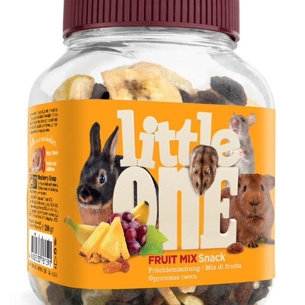 Лакомство для грызунов Little One Фруктовая смесь 200г