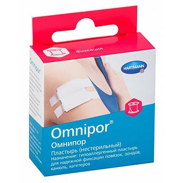Hartmann Omnipor пластырь гипоаллергенный 1.25 см х 5 м 