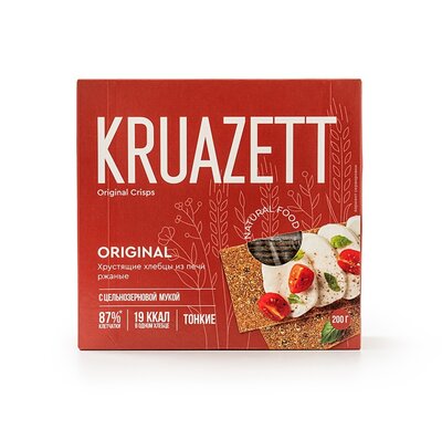 Хлебцы Kruazett тонкие ржаные