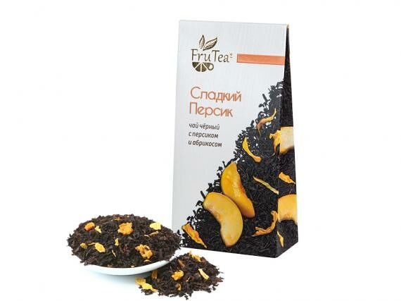 Чай черный FruTea Сладкий персик 50г