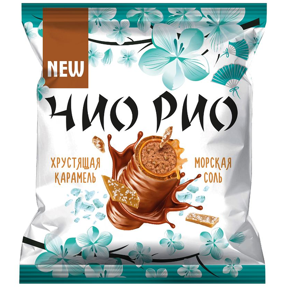 Конфеты Чио Рио с хрустящей карамелью и морской солью