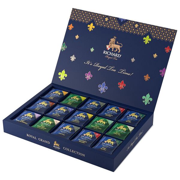 Чайный набор Richard Royal Tea Collection, ассорти в пакетиках, 120 шт.