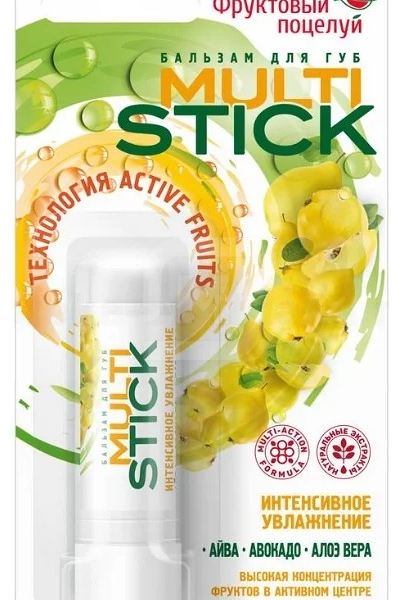 Бальзам для губ Multistick Фруктовый Поцелуй 4.3 г