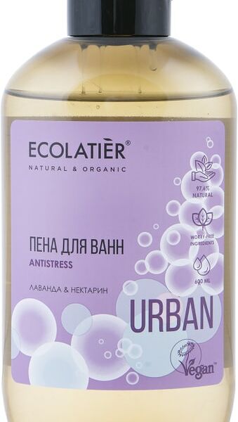 Пена для ванн Ecolatier Лаванда & Нектарин 600мл