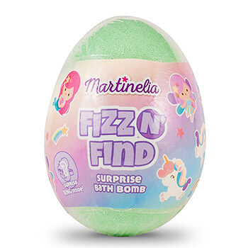 Бомбочка для ванны Martinelia с сюрпризом зелёная 3+