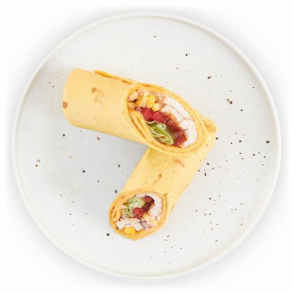 Сэндвич-ролл Шеф Перекрёсток с индейкой, 200г