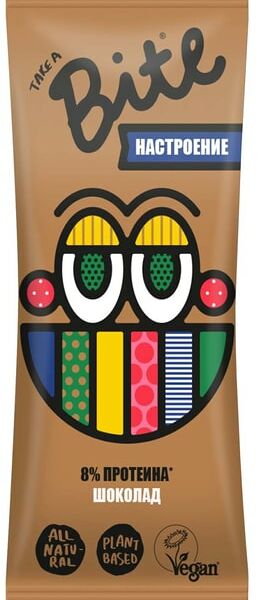 Батончик орехово-фруктовый Take a Bite Шоколад 45г