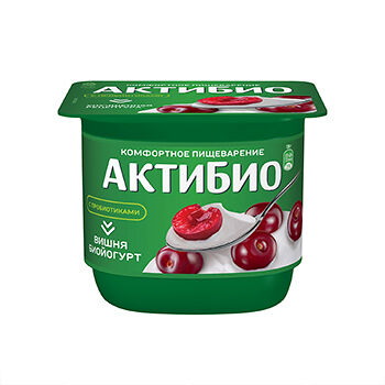 Биойогурт АктиБио вишня 2.9%, 130г