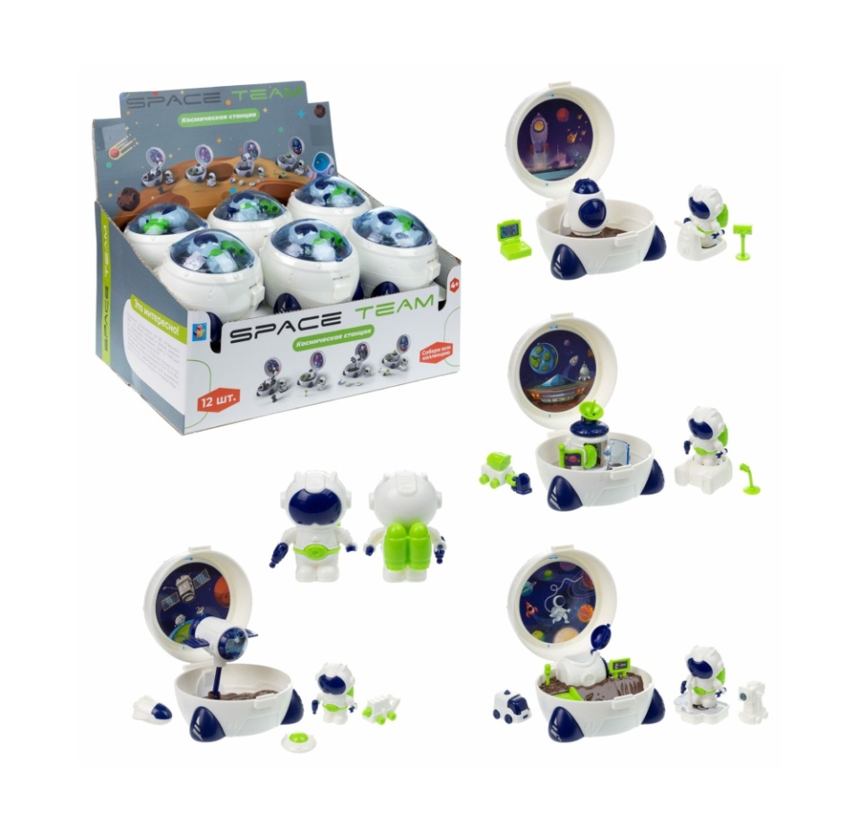 

Игрушка 1Toy Космическая станция Мини Space Team, в ассортименте 1шт
