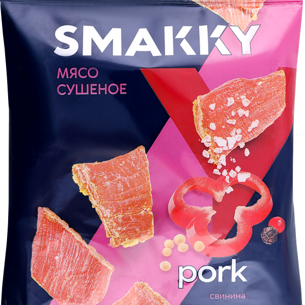 Мясо сушеное SMAKKY Свинина, 30г