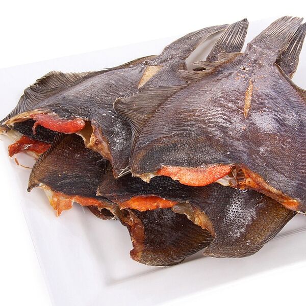 Камбала без головы икряная вяленая Русский рыбный мир, Россия