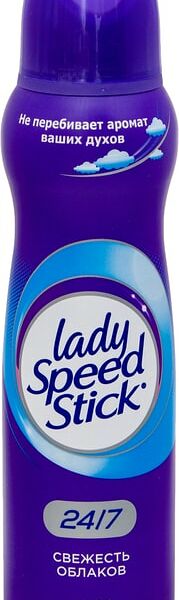 Дезодорант антиперспирант Lady Speed Stick 24/7 Свежесть Облаков 150мл