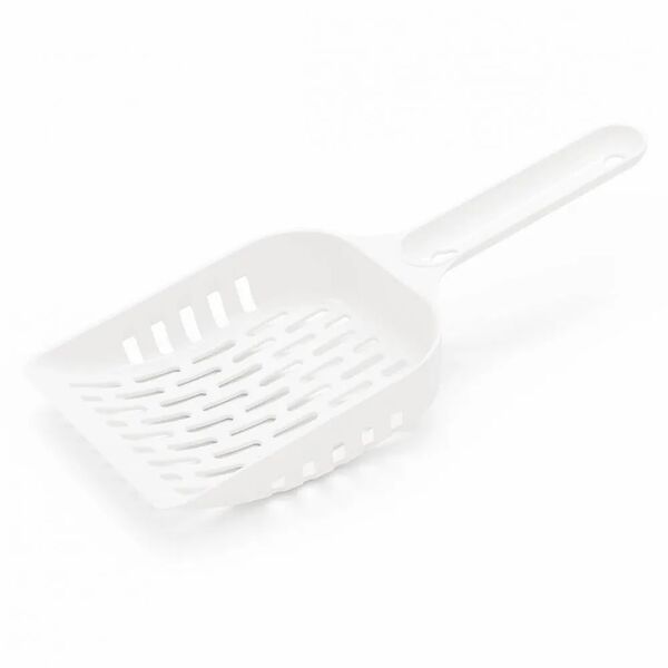 Совок для уборки кошачьего туалета Лекси белый