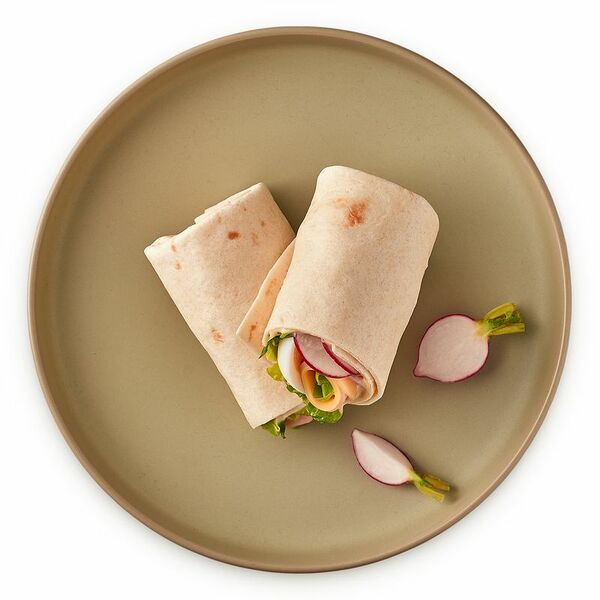 Сэндвич-ролл с ветчиной и португальским салатом Шеф Перекрёсток 200 г