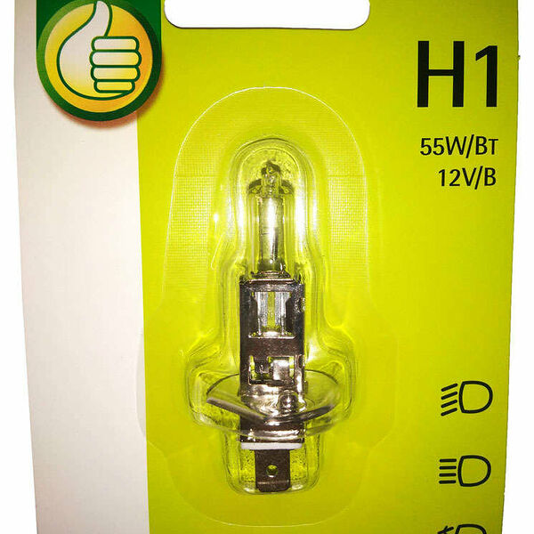 Лампа автомобильная H1 ТМ Auchan (Ашан)