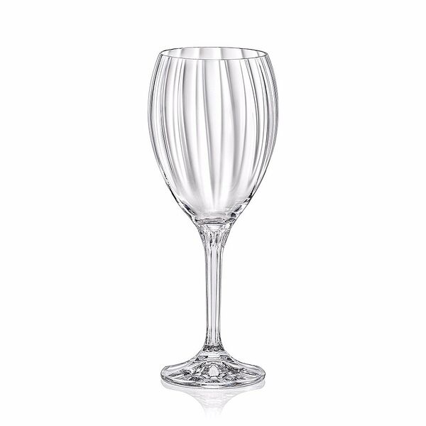 Набор бокалов для вина Магнолия, 6 шт, 350 мл, оптика стекло