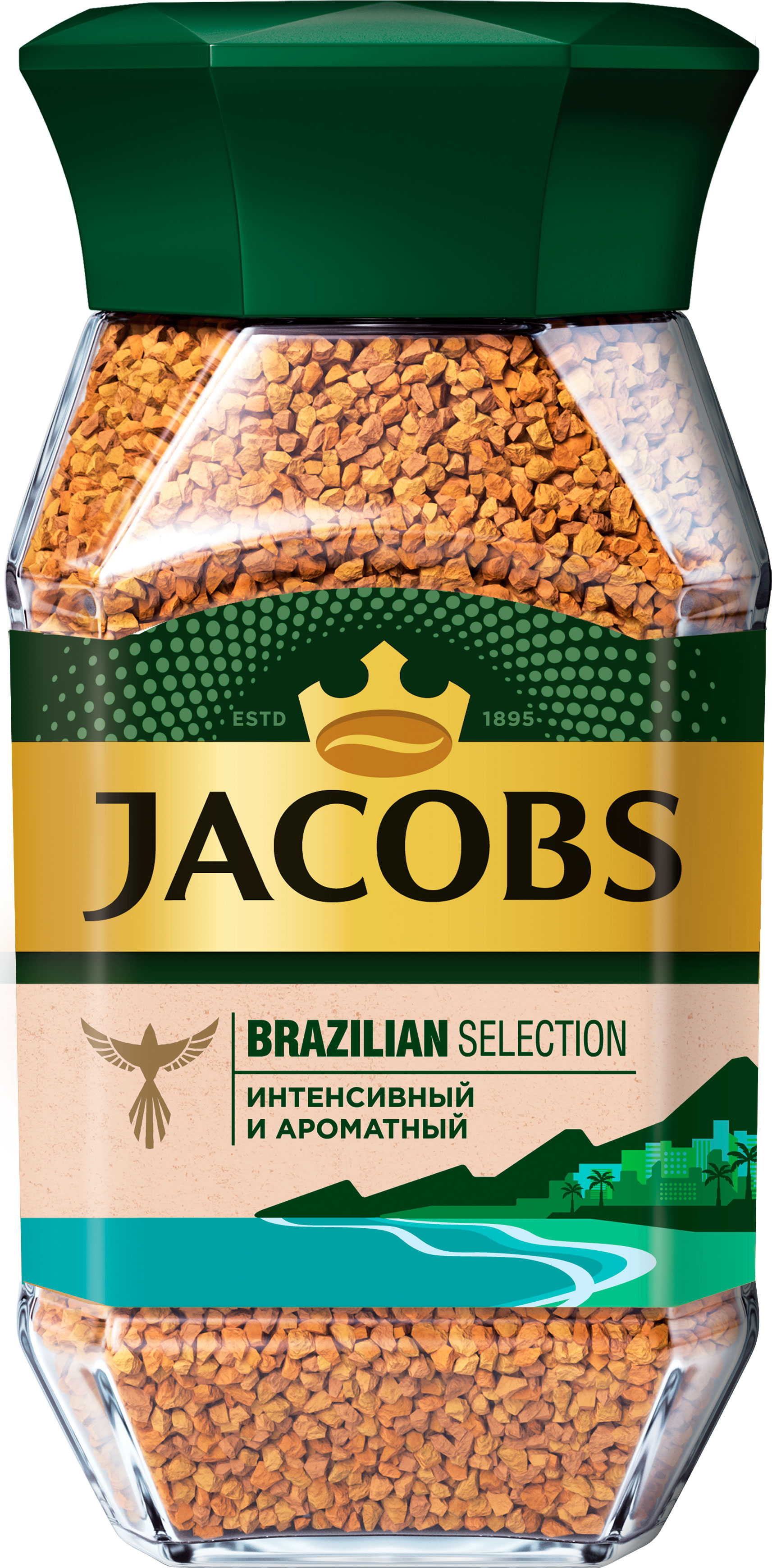 

Кофе растворимый Jacobs Brazilian Selection сублимированный