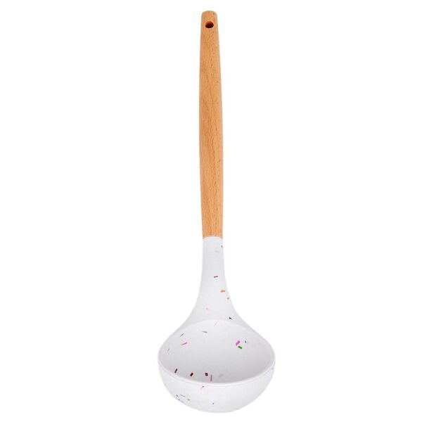 Половник, силикон, дерево