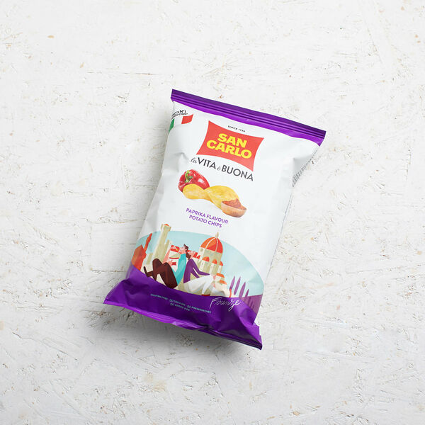 Чипсы картофельные San Carlo со вкусом паприки