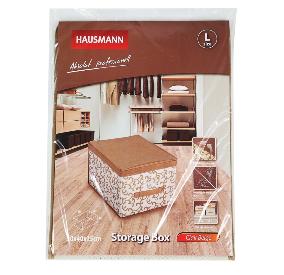 

Кофр для хранения Hausmann 30х40х25 см