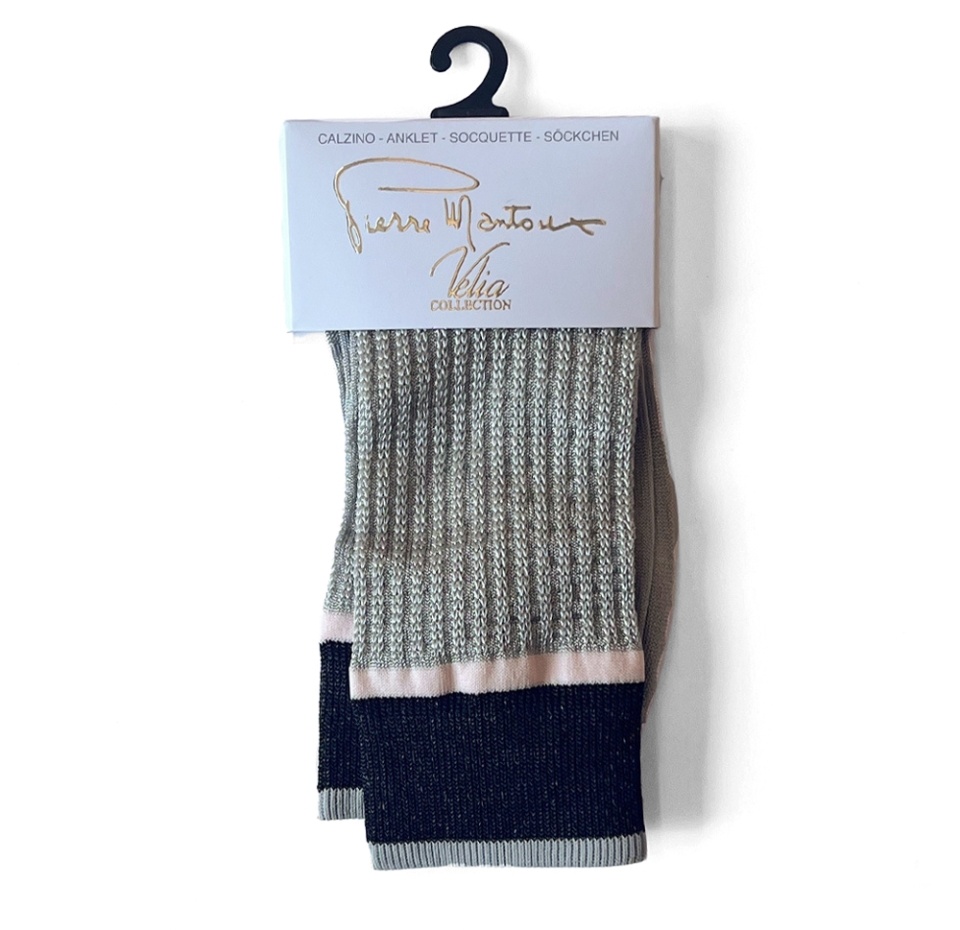 

Носки женские Pierre Mantoux Calzino chic цвет 4551 perla размер 1-2, Италия