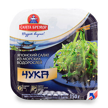 Морские водоросли Санта Бремор Салат Чука, 150г
