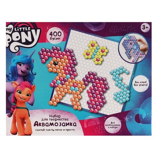 Аквамозаика МОЙ МАЛЕНЬКИЙ ПОНИ 400 бусин