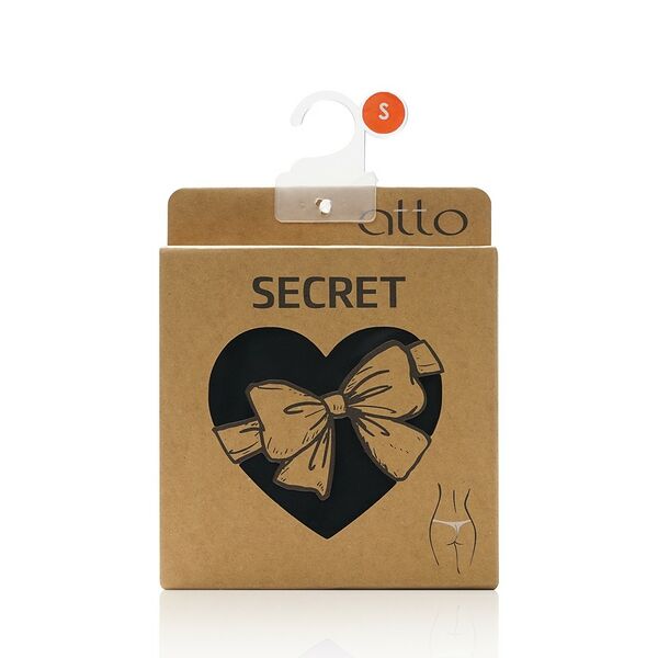 Женские трусы - стринги Atto Secret , Черный , S