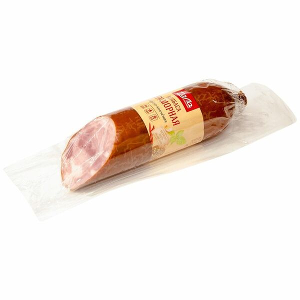 Колбаса Йола Мраморная варено-копченая, 400г