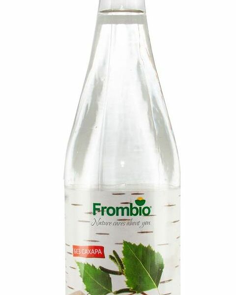 Напиток безалкогольный Frombio Березовый сок негазированный  0.5л Россия