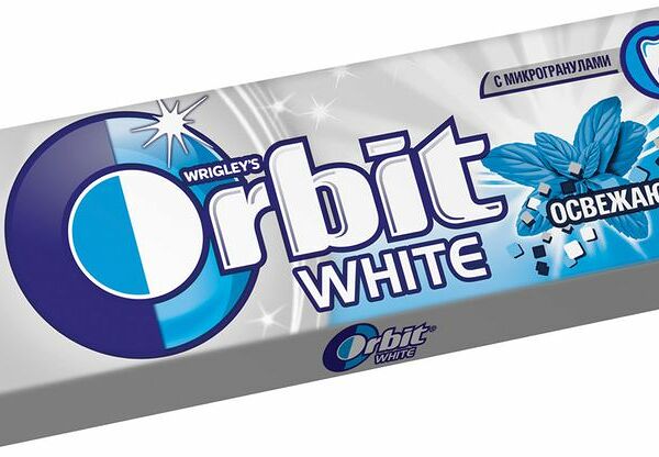 Жевательная резинка Orbit Освежающая мята, 13.6г