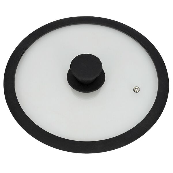 Крышка C-type с силиконовым ободом Capello-C Mallony, 24 см, стекло/силикон