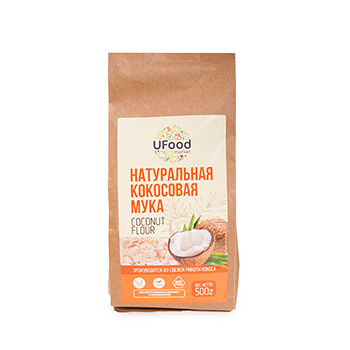 Мука Ufood кокосовая 500 г Россия