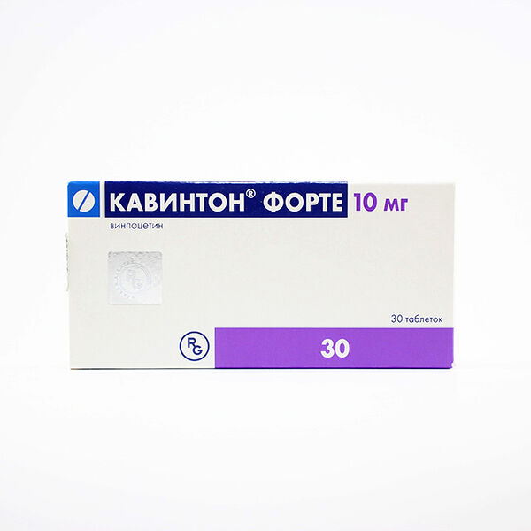 Кавинтон форте DHT 10мг N30