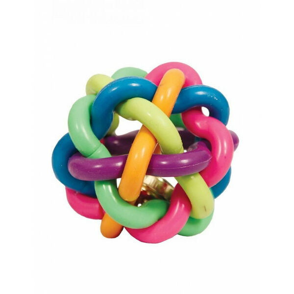 Игрушка Triol Мяч-лабиринт с колокольчиком для собак 45 мм.