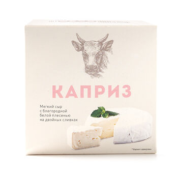 Сыр Каприз с двойными сливками 65% 150г, Россия