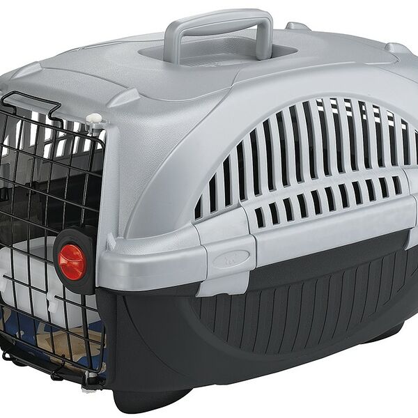 Ferplast переноска Atlas Deluxe 10 (с ковриком и поилкой) для кошек и собак