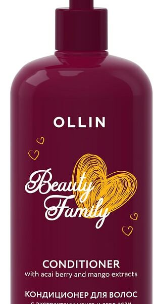 Кондиционер для волос Ollin Beauty Family с экстрактами манго и ягод асаи 500мл