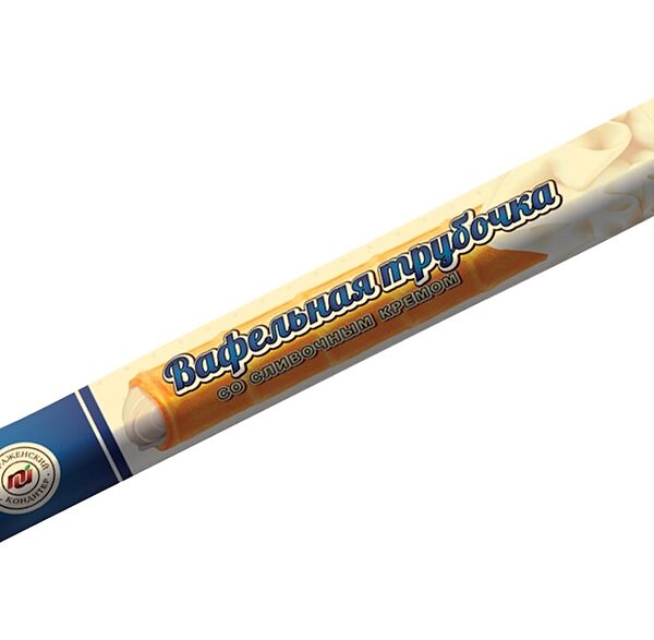 Вафельная трубочка со сливочным кремом Преображенский кондитер