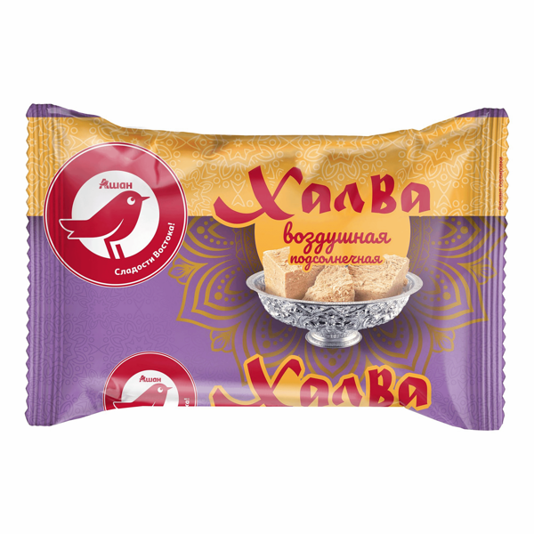 Халва Ашан Красная птица подсолнечная воздушная