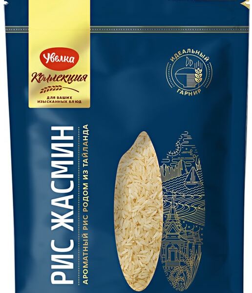 Рис Увелка Коллекция Жасмин 500г