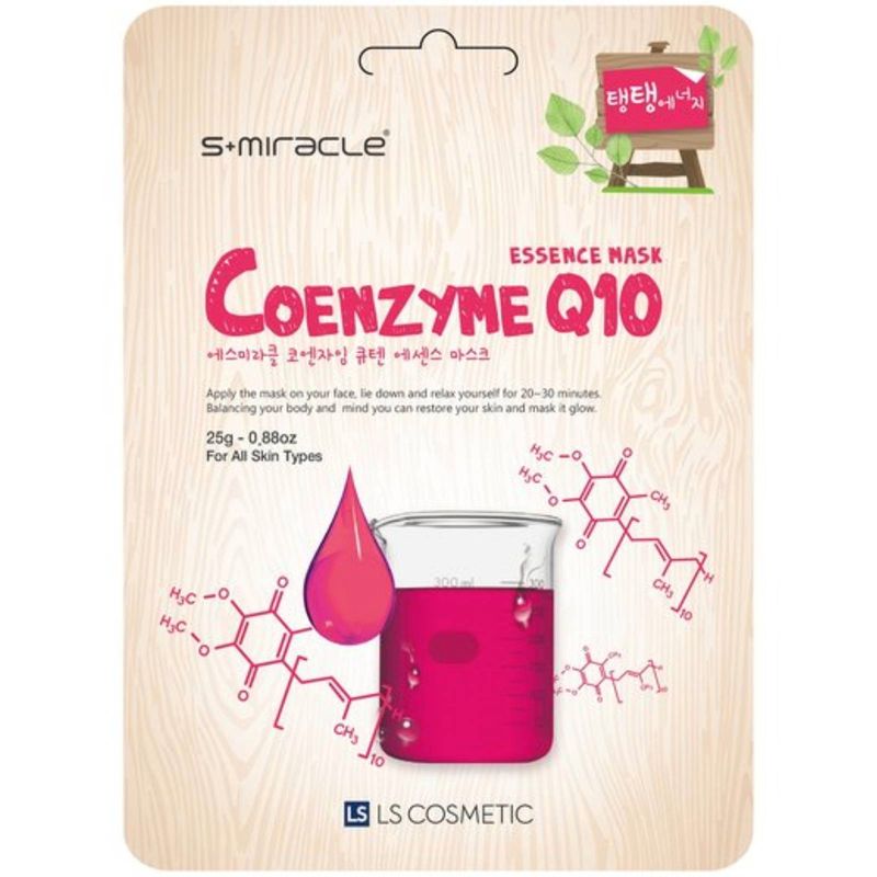 

Маска для лица S+Miracle Coenzyme Q10 с коэнзимом Q10 25 г