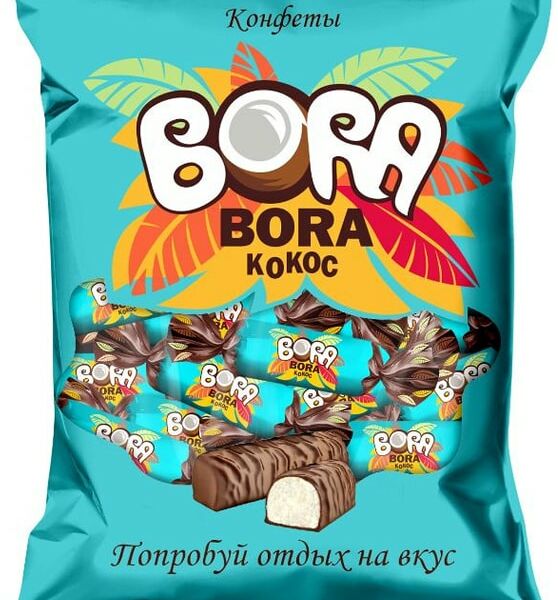 Конфеты Bora-Bora Кокос 200г