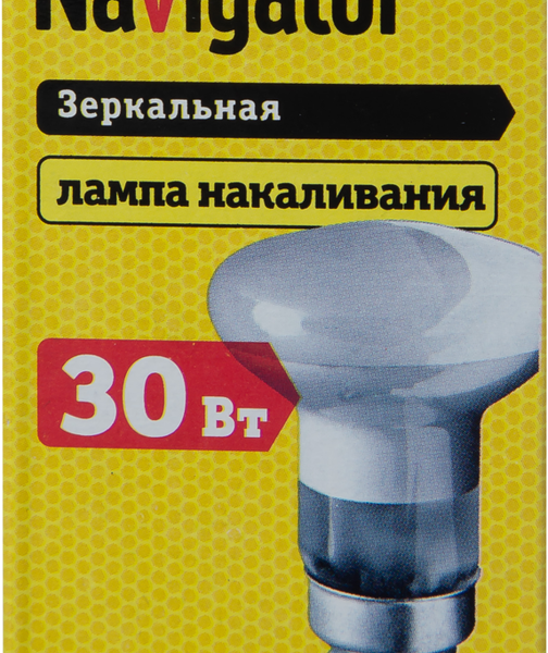 Лампа накаливания NAVIGATOR 94 318 30W R39 E14