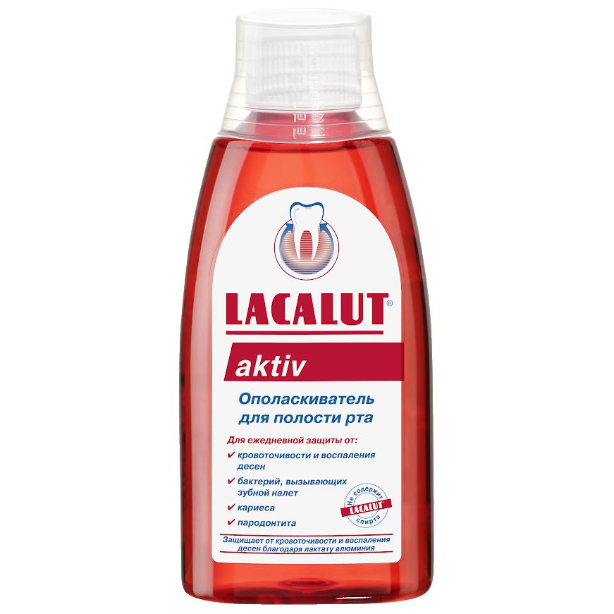 

Ополаскиватель для полости рта Lacalut Aktiv 300 мл
