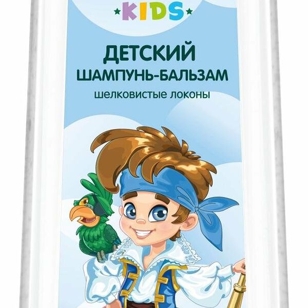 Шампунь-бальзам для волос Чистая Линия Шелковистые локоны